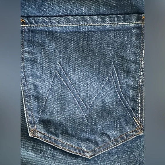 MOTHER Tippy Top Frisky Flood Fray in Bad Reputation Size 28 - Picture 3 of 10